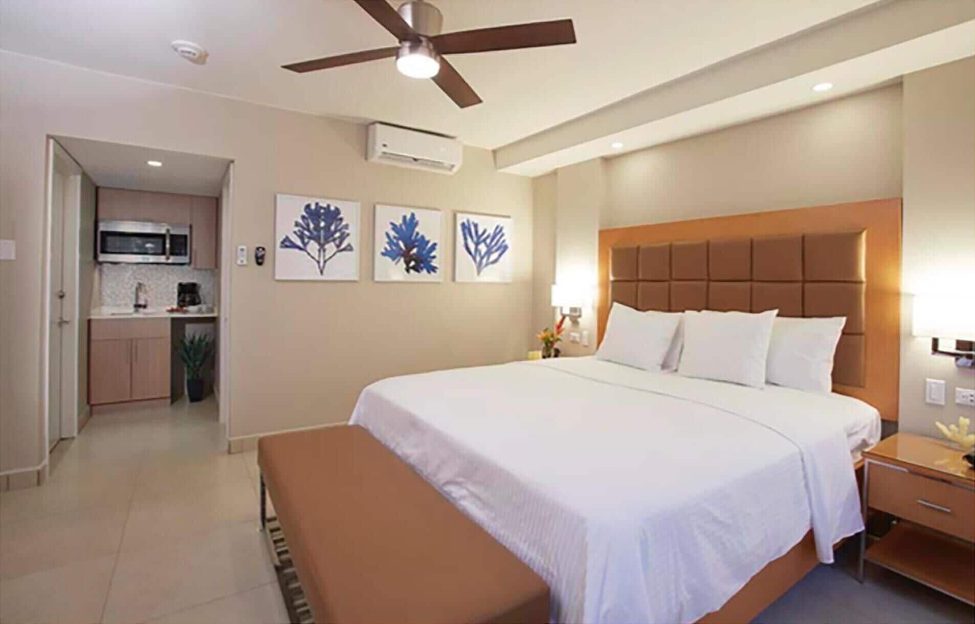 Premium bedding, in-room safe, blackout drapes, iron/ironing board