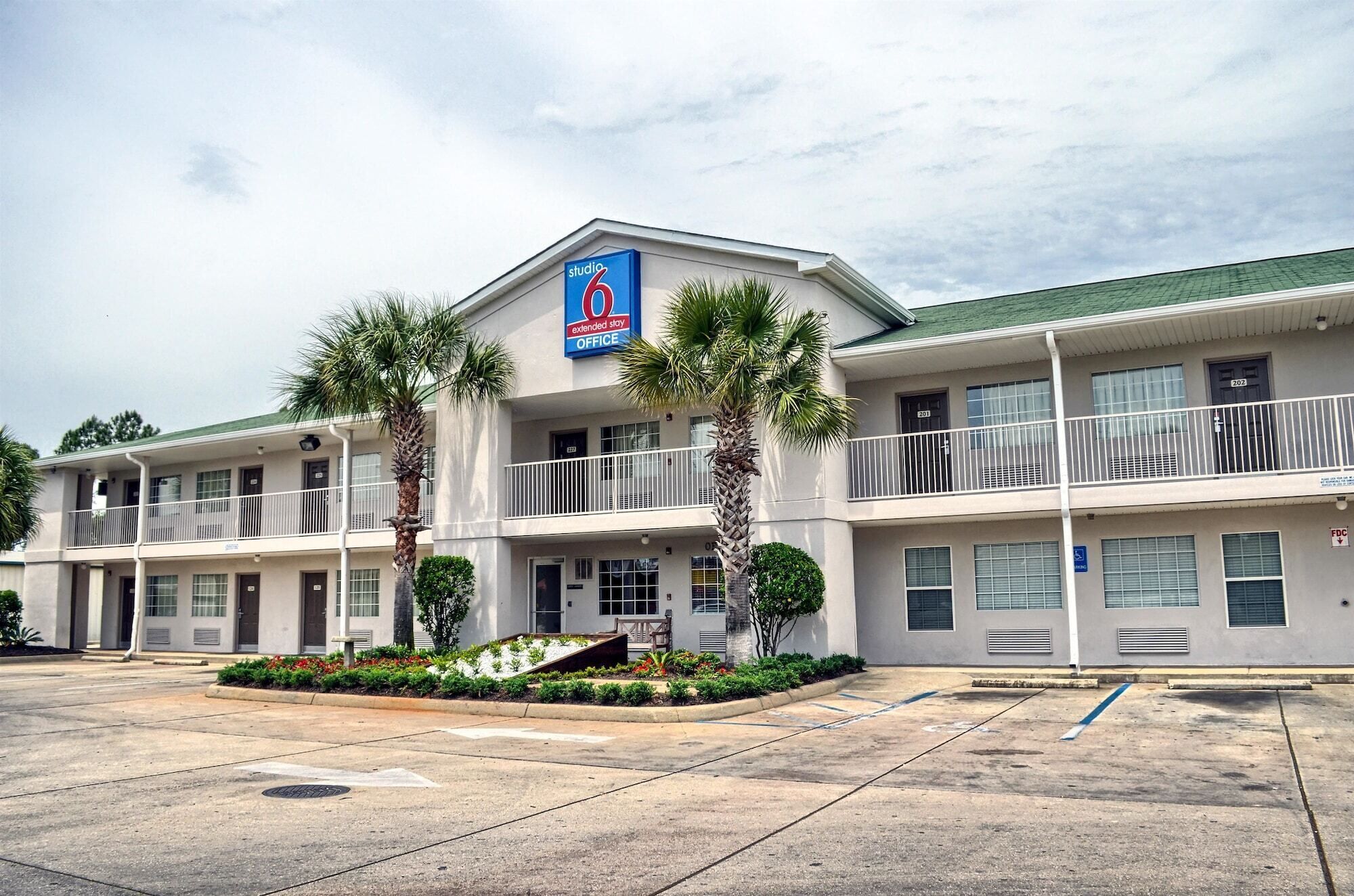 Fassade der Unterkunft