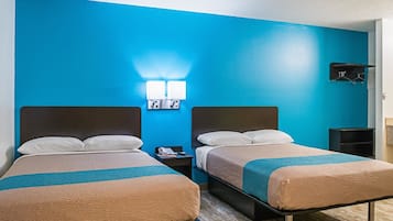 Free WiFi, bed sheets