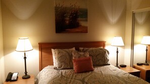 2 bedrooms, premium bedding, individually decorated