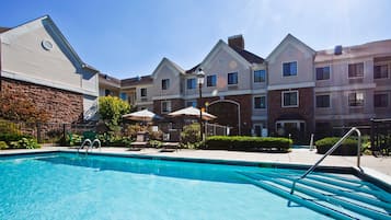 Seasonal outdoor pool