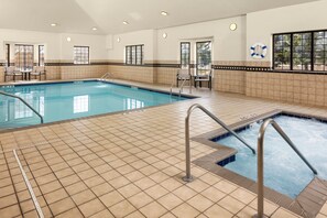 Una piscina techada