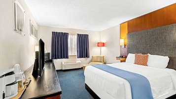 In-room safe, desk, blackout drapes, iron/ironing board