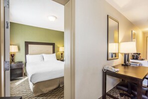 Executive Room 2 Queen Beds Non Smoking  | Desk, laptop workspace, blackout drapes, iron/ironing board