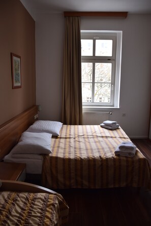 Minibar, in-room safe, desk, cots/infant beds