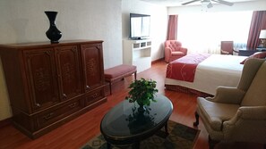 Junior Suite, One King Bed | Iron/ironing board, free WiFi