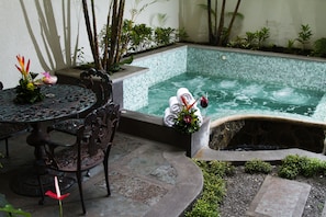 Bain à remous extérieur