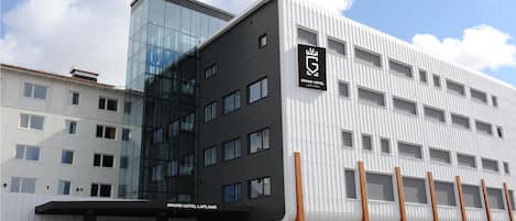 Facciata della struttura