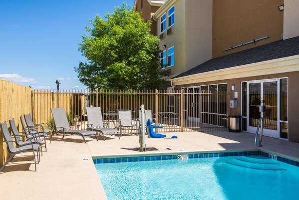 Seasonal outdoor pool