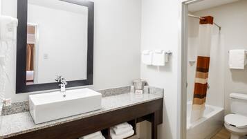 Free toiletries, hair dryer, towels, soap