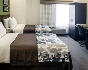 In-room safe, desk, blackout drapes, iron/ironing board