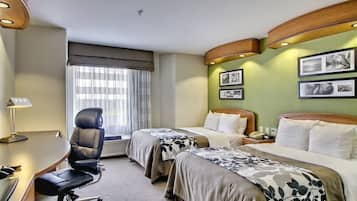 In-room safe, desk, laptop workspace, iron/ironing board