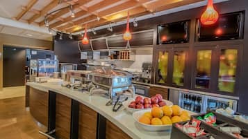 Frokostbuffé er inkludert hver dag