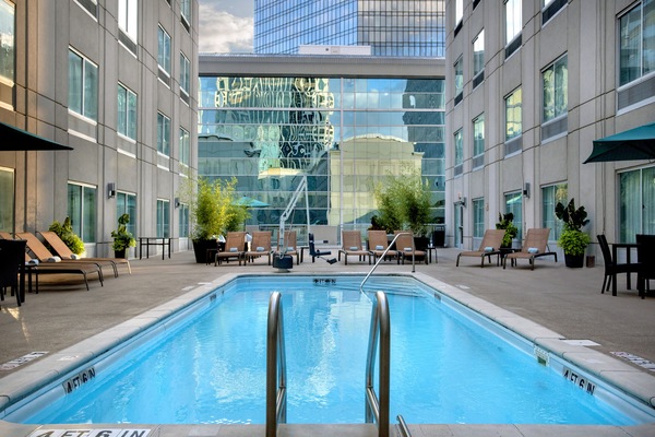 Room, 2 Queen Beds, Courtyard View | Courtyard view