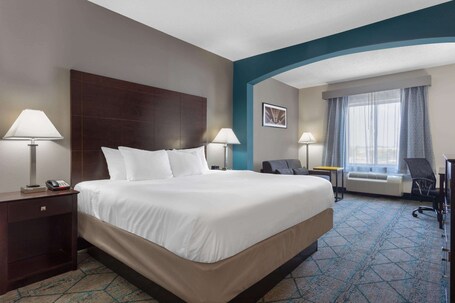 Deluxe Room, 1 King Bed, Non Smoking (Deluxe Executive Room) | Pillow-top beds, desk, laptop workspace, blackout curtains