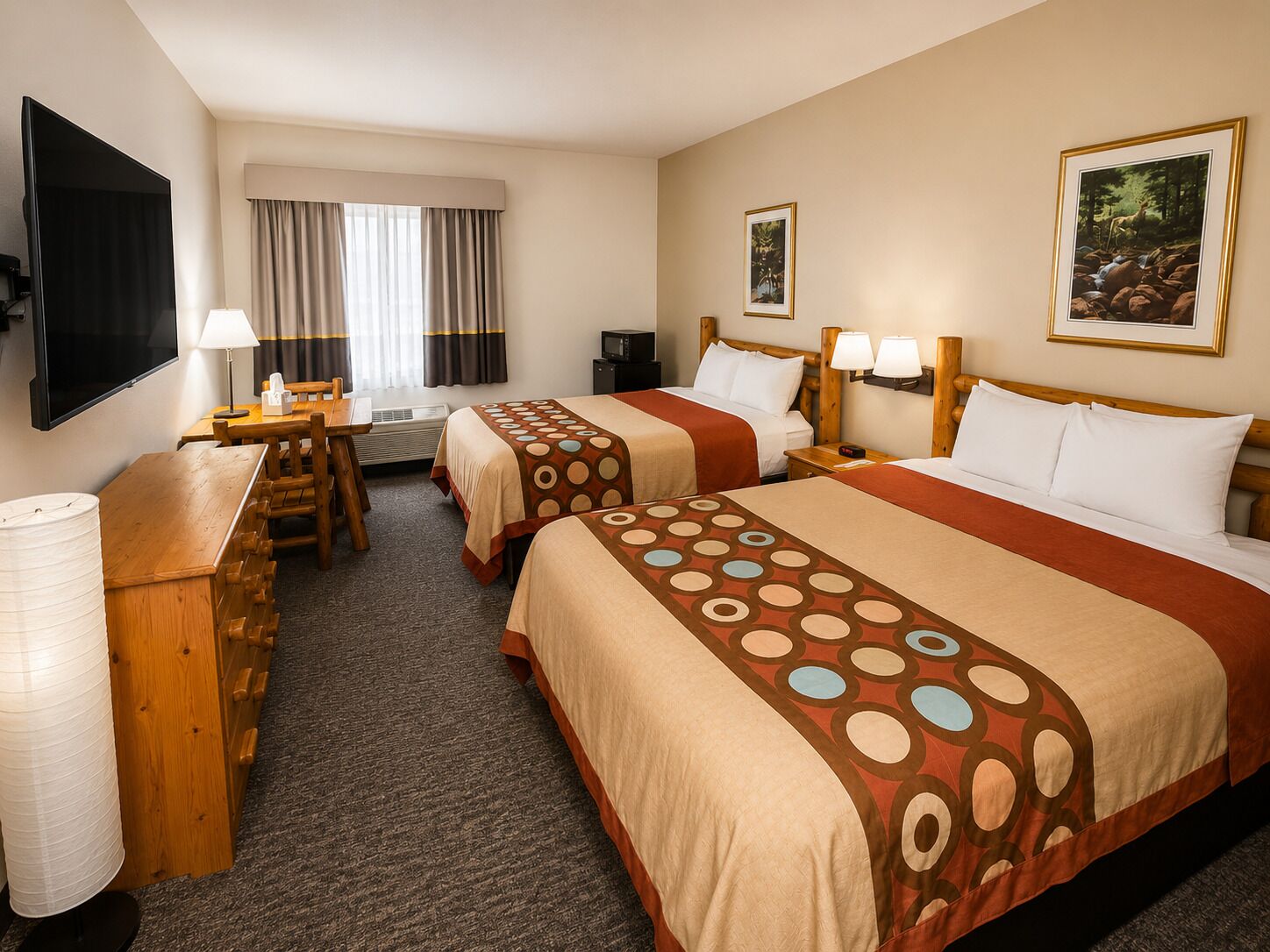 In-room safe, iron/ironing board, free cribs/infant beds, rollaway beds