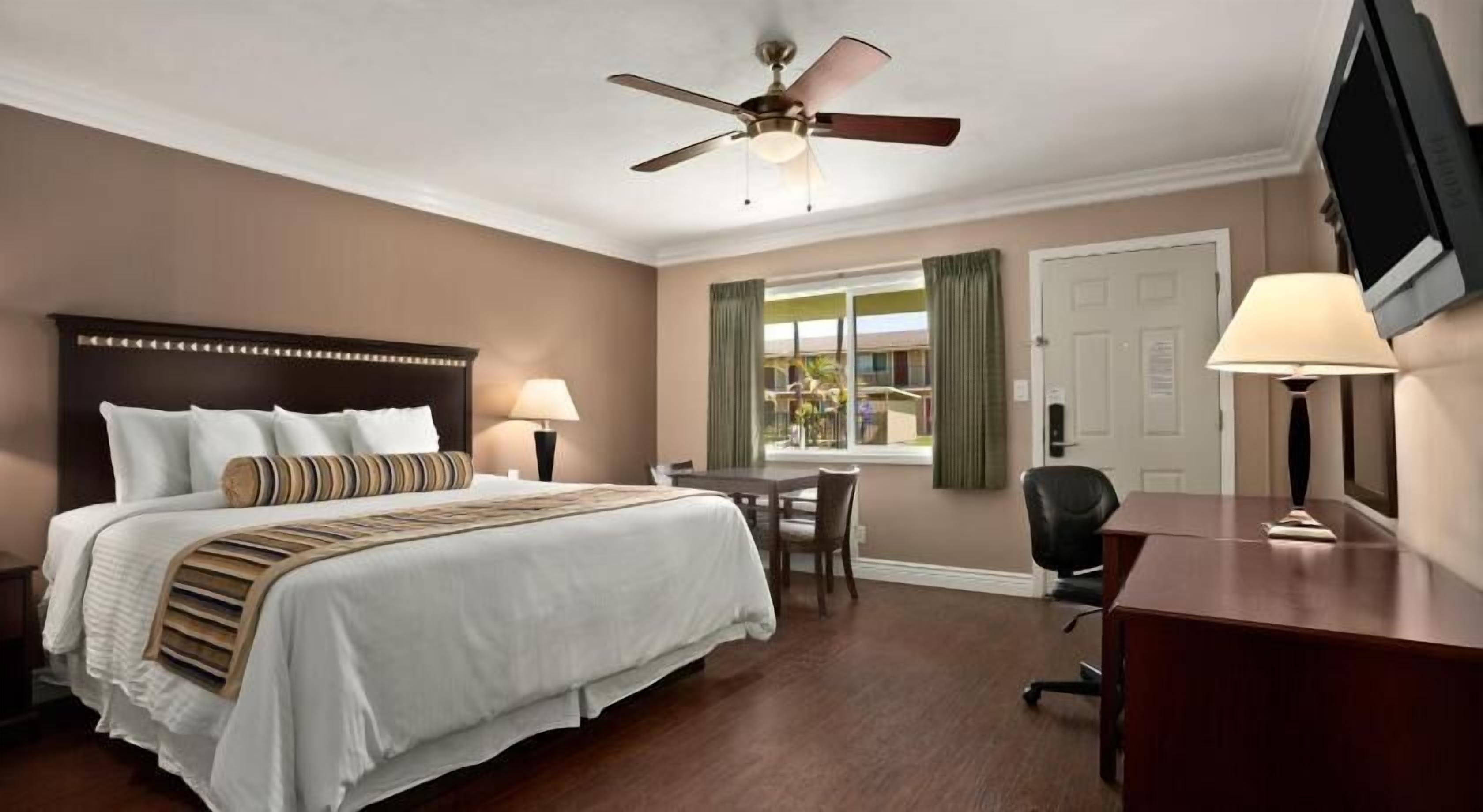 Premium bedding, pillow-top beds, in-room safe, blackout curtains