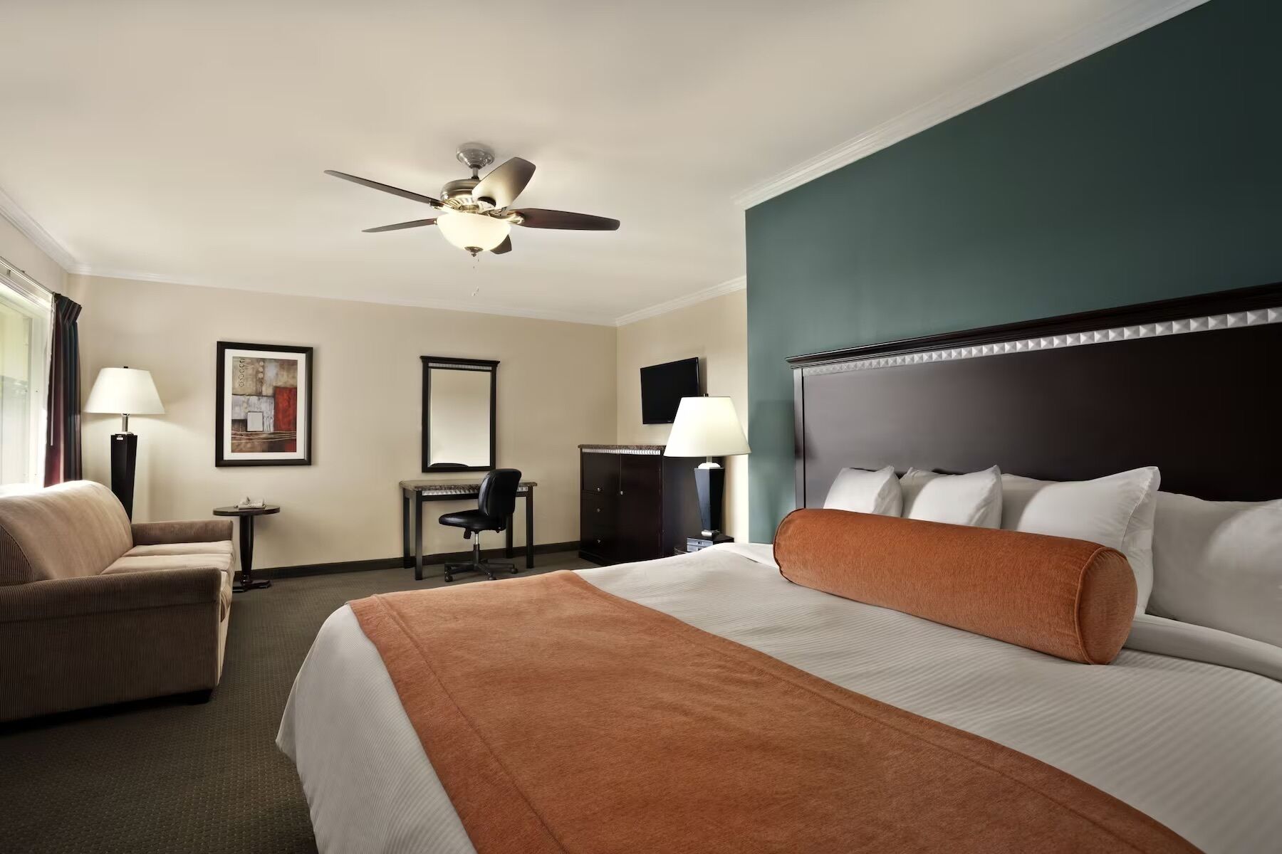 Suite, Multiple Beds, Non Smoking | Premium bedding, in-room safe, blackout drapes, iron/ironing board