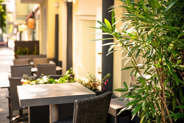 Terrace/patio - Boutique Hotel Kerlin (Berlin)
