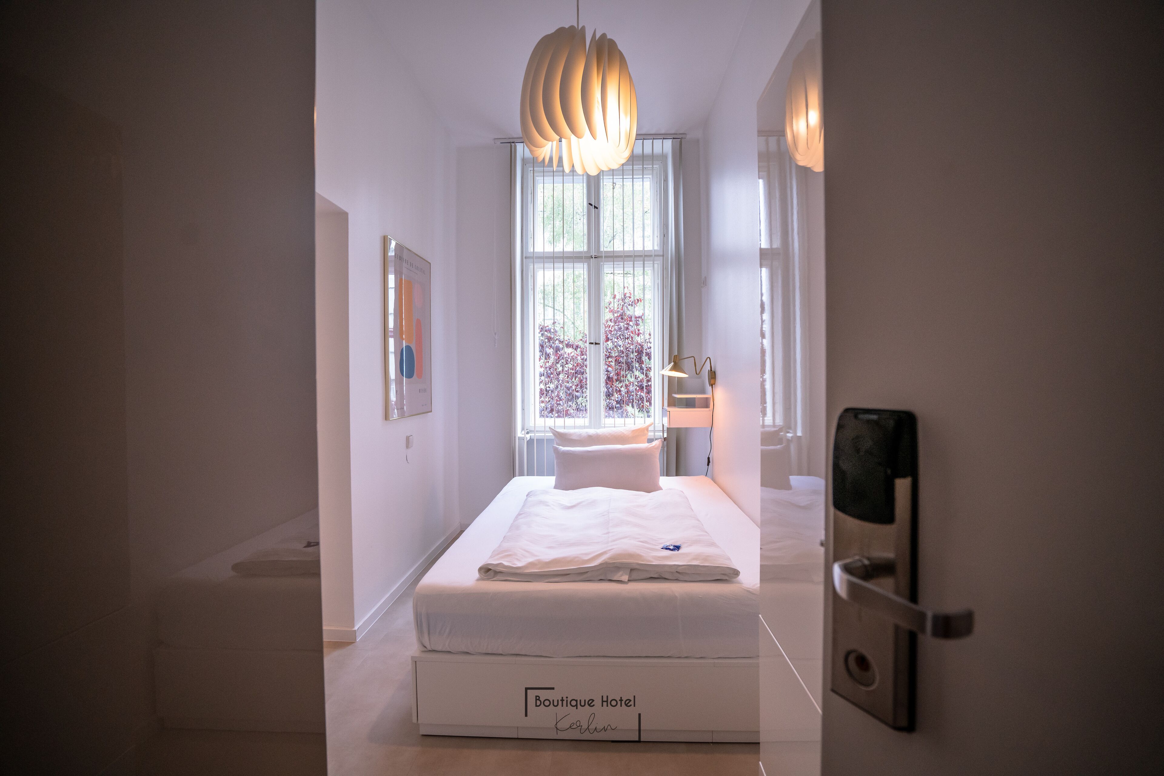 comfort apartment, 1 double bed, kitchen | courtyard view