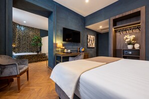 Executive SPA Idromassaggio e Sauna | 1 bedroom, minibar, in-room safe, desk