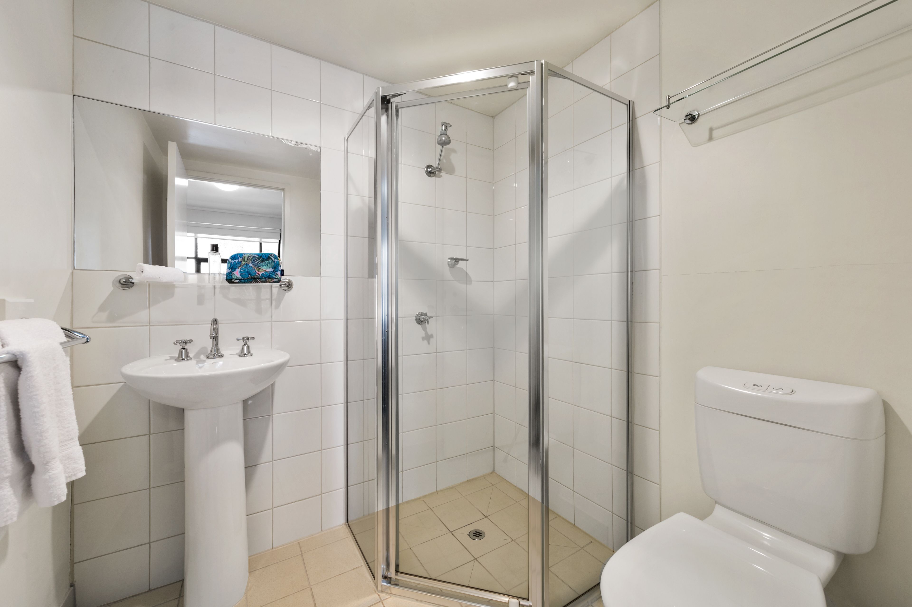 free toiletries, hair dryer, towels, soap