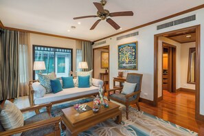 37-inch LCD TV with satellite channels, TV, ping pong - JW Marriott Phuket Resort & Spa (Mai Khao)