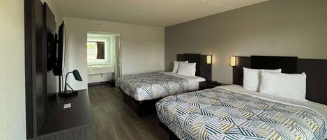 Free WiFi, bed sheets