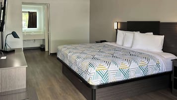 Free WiFi, bed sheets