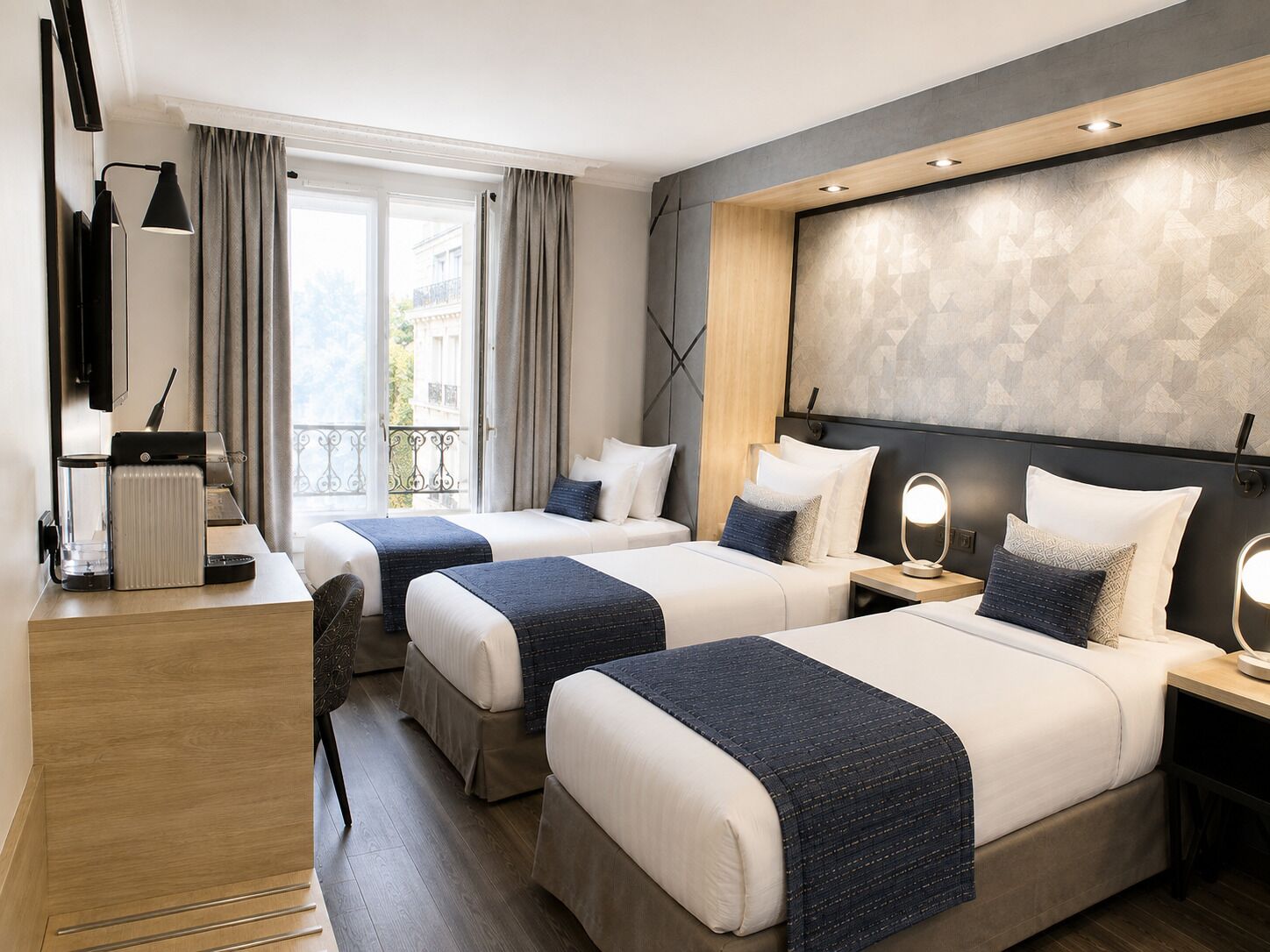 Chambre Deluxe, plusieurs lits, non-fumeur (Twin bed on request)