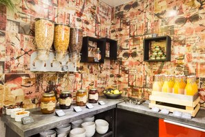 Daily buffet breakfast (EUR 20 per person)