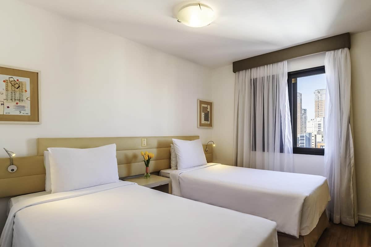 Minibar, in-room safe, desk, blackout curtains