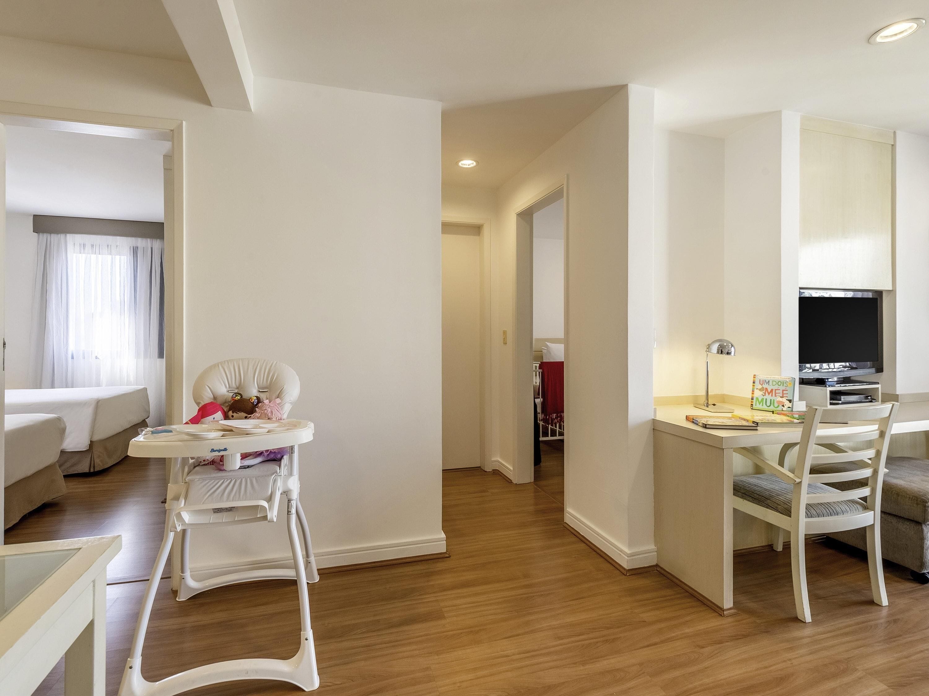 Minibar, in-room safe, desk, blackout curtains