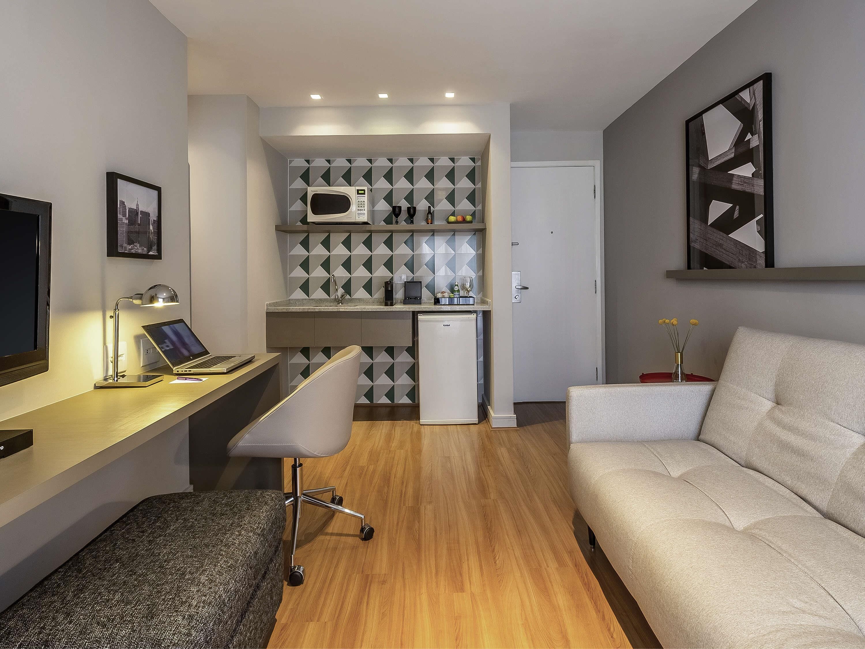 Minibar, in-room safe, desk, blackout curtains