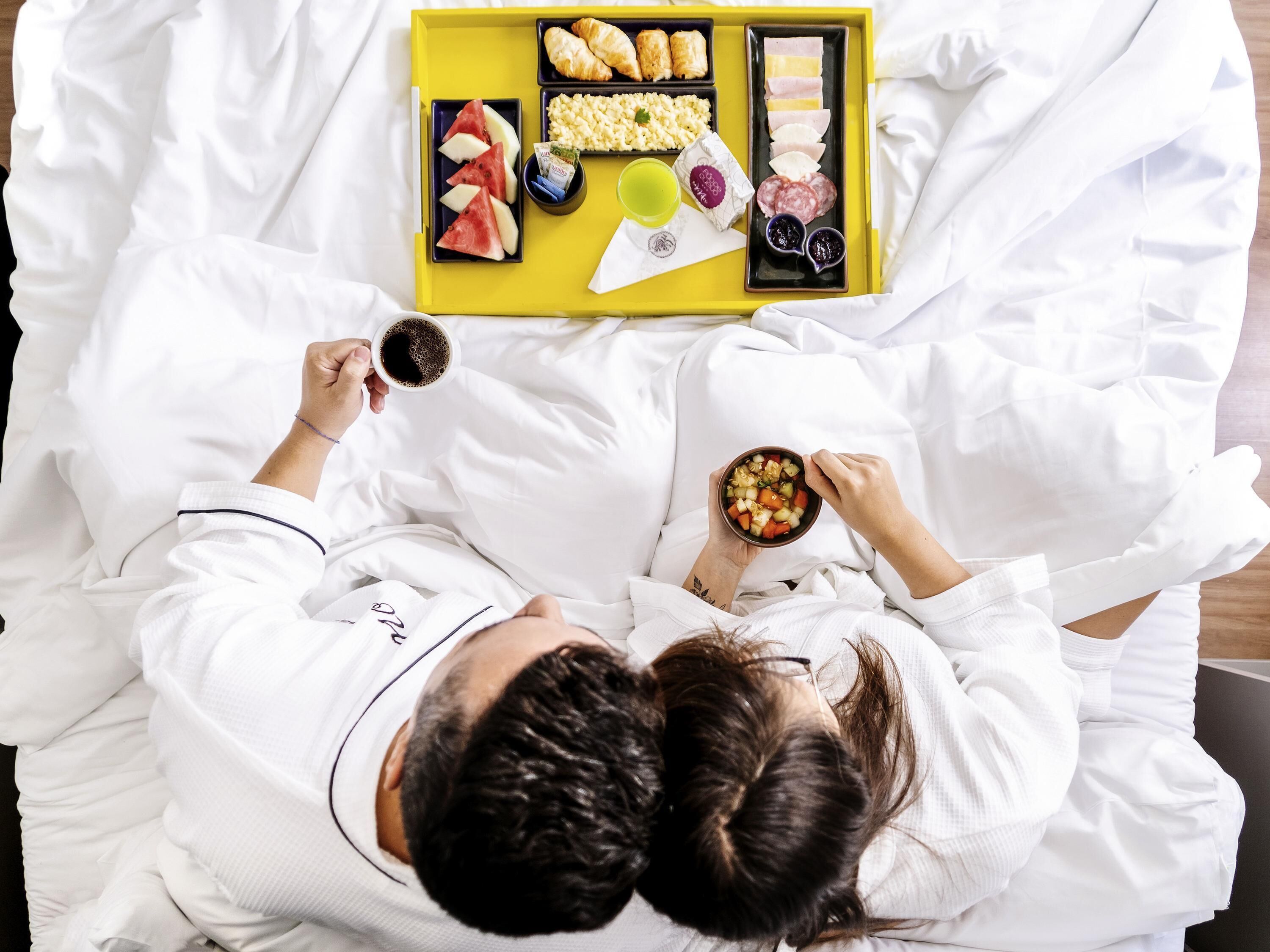 Frühstück, Mittagessen und Abendessen