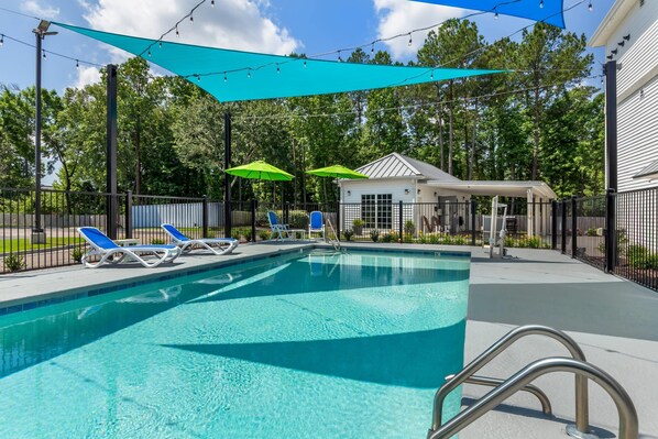 Seasonal outdoor pool