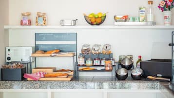 Daily buffet breakfast (EUR 16 per person)