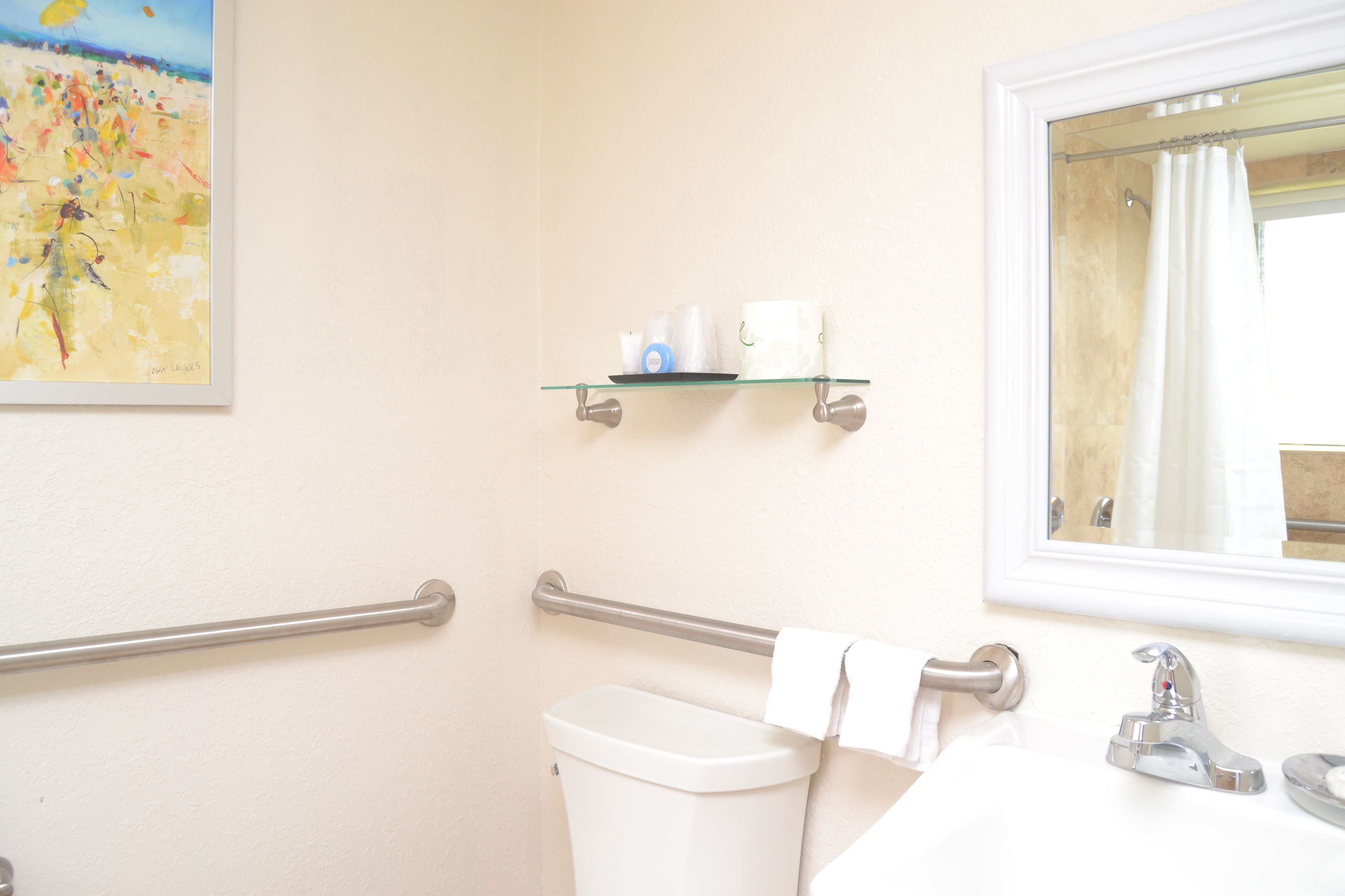 basic studio, accessible | bathroom | shower, free toiletries, hair dryer, towels
