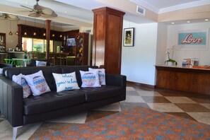 Lobby sitting area