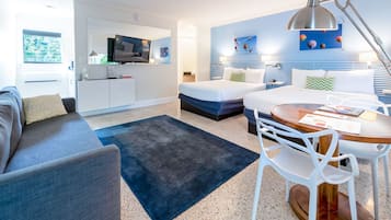 Family Suite, 2 Queen Beds | In-room safe, individually decorated, individually furnished, desk