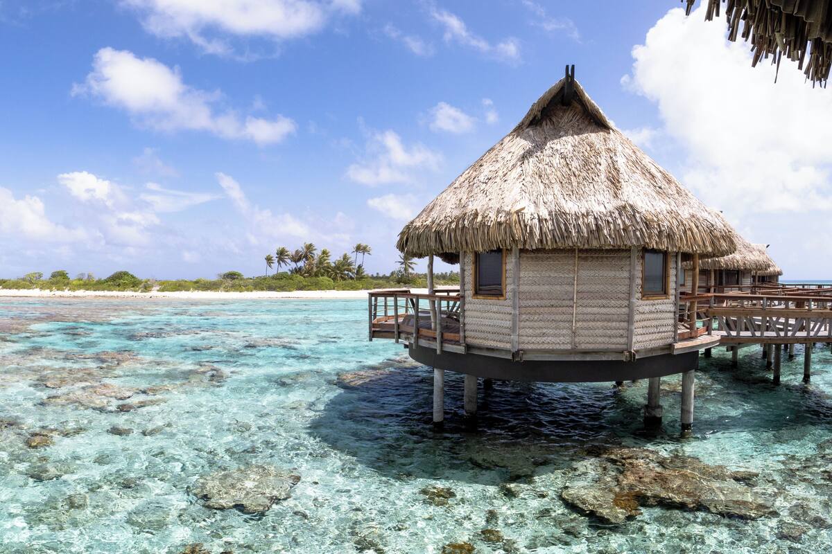 Bungalow, sur l'eau (No direct lagoon access)