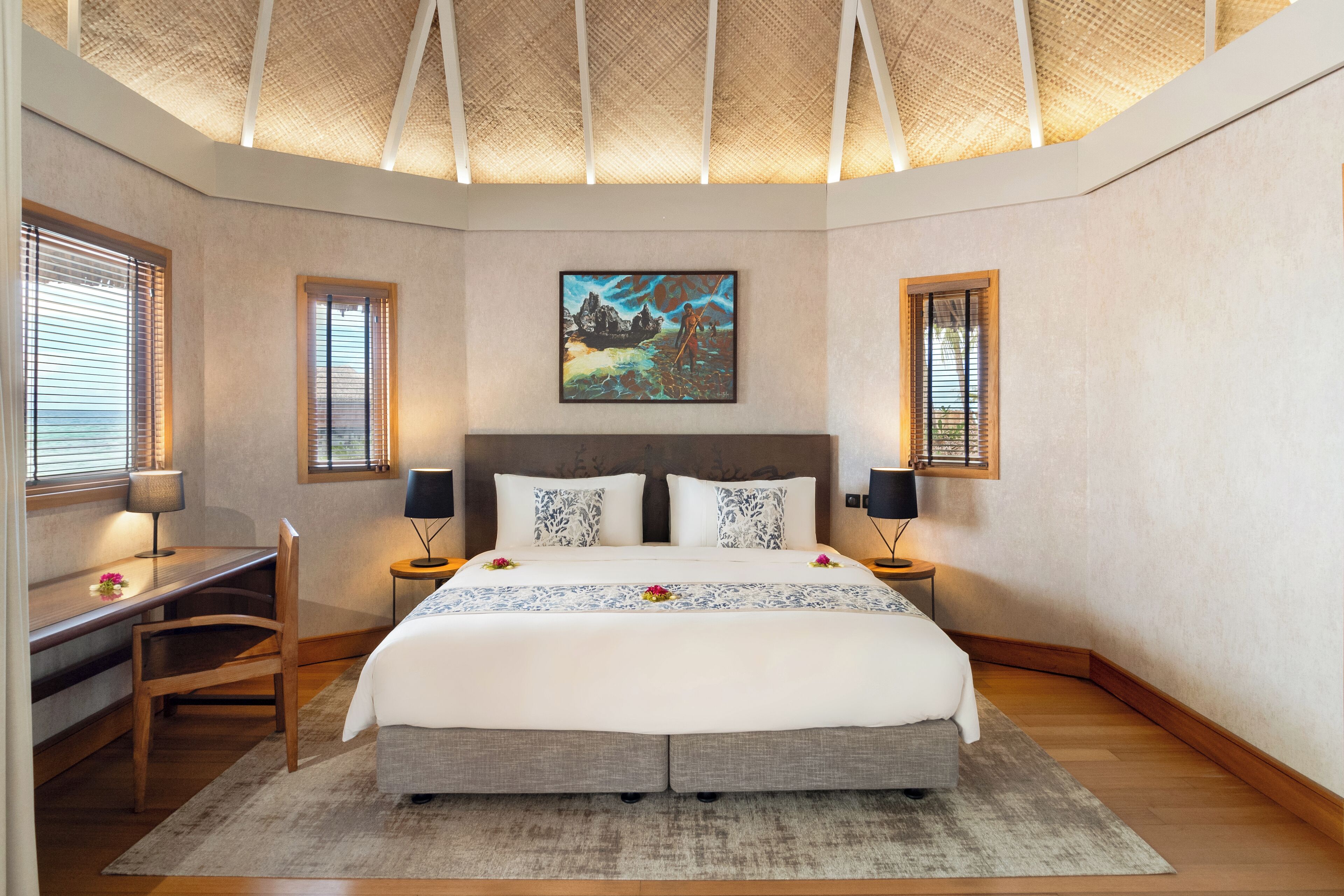 bungalow, beachside | 1 bedroom, minibar, in-room safe, desk