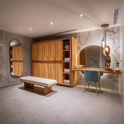 Sauna, hot tub, body treatments, aromatherapy, body wraps, body scrubs