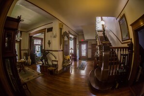 Interior entrance