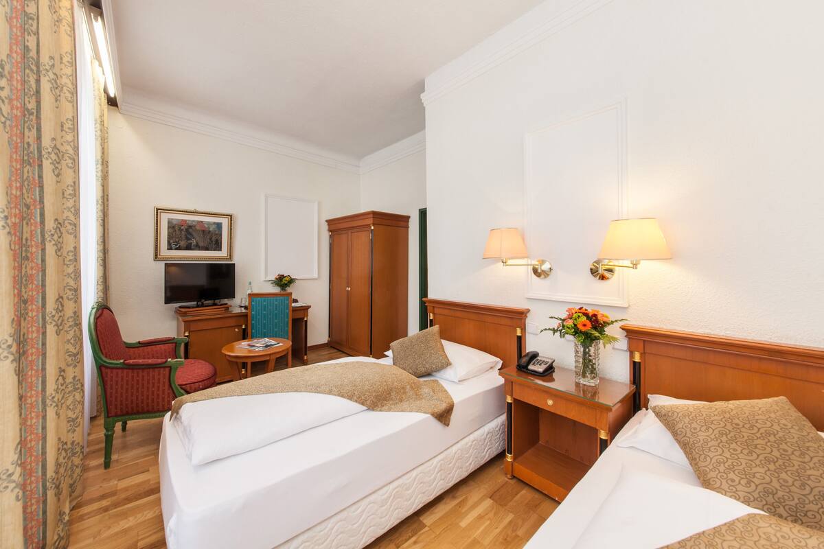 In-room safe, blackout drapes, cribs (free), rollaway beds (surcharge)