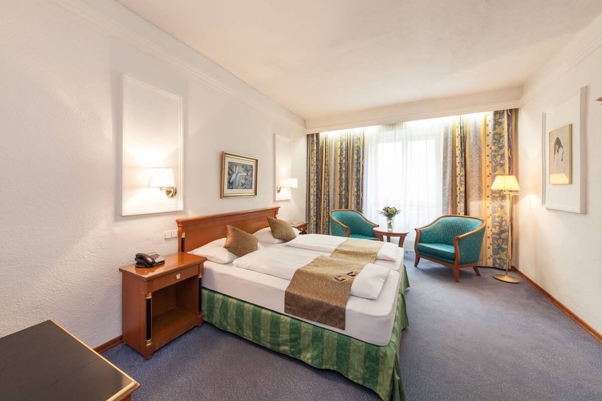 In-room safe, blackout drapes, cribs (free), rollaway beds (surcharge)