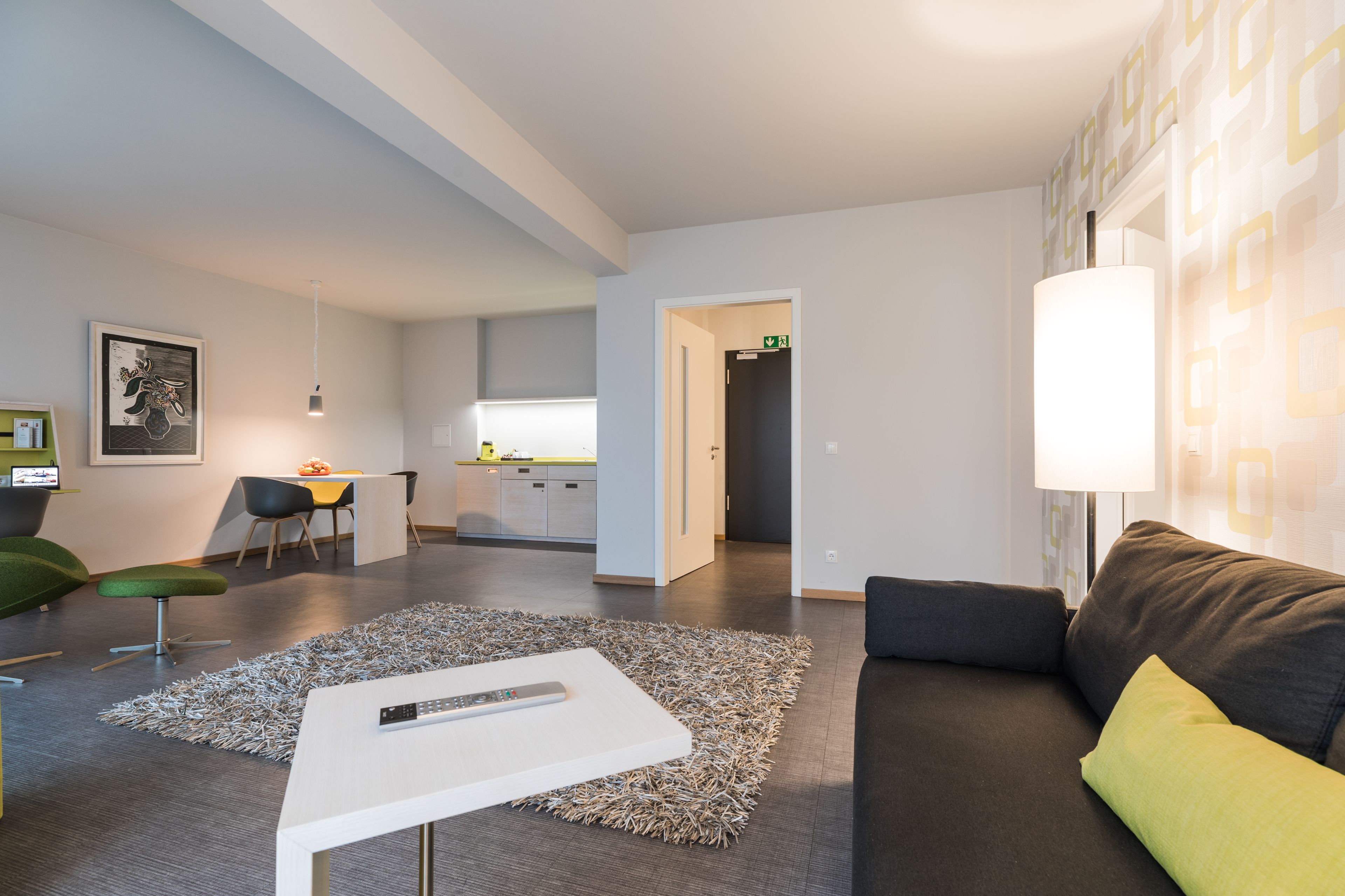 suite, non smoking, kitchen (miaboda next door building) | living area | 20-inch flat-screen tv with satellite channels, tv