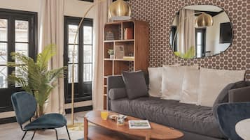 Appartement (Appartement Duplex Terrasse - 1 cham) | Woonruimte | Lcd-televisie