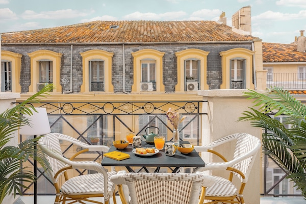 Apartemen (Appartement Duplex Terrasse - 1 cham) | Teras/patio