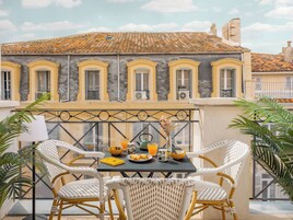 公寓 (Appartement Duplex Terrasse - 1 cham) | 露台